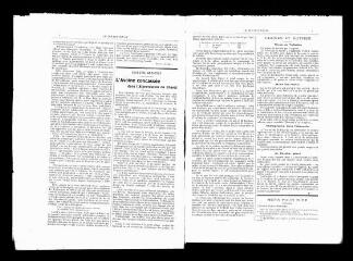 5 vues  - Le Bourguignon : journal de la démocratie radicale, n° 3 (supplément), dimanche 4 janvier 1903 (ouvre la visionneuse)