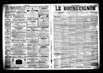 3 vues - Le Bourguignon : journal de la démocratie radicale, n° 63, dimanche 15 mars 1903 (ouvre la visionneuse)