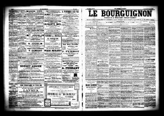 3 vues - Le Bourguignon : journal de la démocratie radicale socialiste, n° 96, vendredi 24 avril 1903 (ouvre la visionneuse)