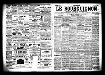 3 vues - Le Bourguignon : journal de la démocratie radicale socialiste, n° 130, jeudi 4 juin 1903 (ouvre la visionneuse)
