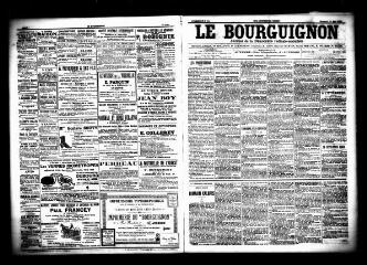 3 vues - Le Bourguignon : journal de la démocratie radicale socialiste, n° 141, mercredi 17 juin 1903 (ouvre la visionneuse)