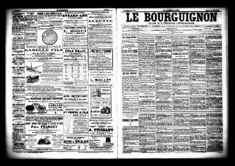 3 vues - Le Bourguignon : journal de la démocratie radicale socialiste, n° 156, samedi 4 juillet 1903 (ouvre la visionneuse)