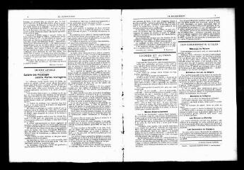 5 vues  - Le Bourguignon : journal de la démocratie radicale socialiste, n° 157 (supplément), dimanche 5 juillet 1903 (ouvre la visionneuse)