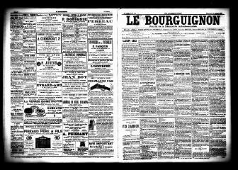3 vues - Le Bourguignon : journal de la démocratie radicale socialiste, n° 174, dimanche 26 juillet 1903 (ouvre la visionneuse)