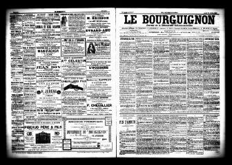 3 vues - Le Bourguignon : journal de la démocratie radicale socialiste, n° 177, jeudi 30 juillet 1903 (ouvre la visionneuse)