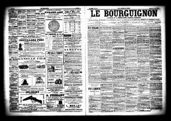 3 vues - Le Bourguignon : journal de la démocratie radicale socialiste, n° 190, samedi 15 août 1903 (ouvre la visionneuse)