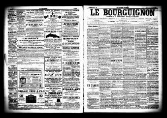 3 vues - Le Bourguignon : journal de la démocratie radicale socialiste, n° 191, dimanche 16 août 1903 (ouvre la visionneuse)