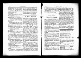 5 vues  - Le Bourguignon : journal de la démocratie radicale socialiste, n° 257 (supplément), dimanche 1er novembre 1903 (ouvre la visionneuse)