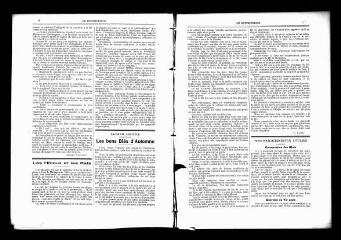 5 vues  - Le Bourguignon : journal de la démocratie radicale socialiste, n° 269 (supplément), dimanche 15 novembre 1903 (ouvre la visionneuse)
