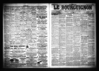 3 vues - Le Bourguignon : journal de la démocratie radicale-socialiste, n° 265, vendredi 11 novembre 1904 (ouvre la visionneuse)