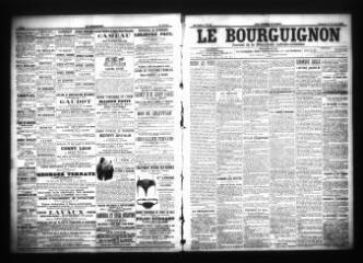 3 vues - Le Bourguignon : journal de la démocratie radicale-socialiste, n° 39, mercredi 15 février 1905 (ouvre la visionneuse)