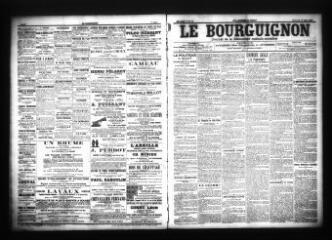 3 vues - Le Bourguignon : journal de la démocratie radicale-socialiste, n° 63, mercredi 15 mars 1905 (ouvre la visionneuse)