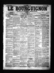 3 vues - Le Bourguignon : journal de la démocratie radicale-socialiste, n° 127, mardi 30 mai 1905 (ouvre la visionneuse)