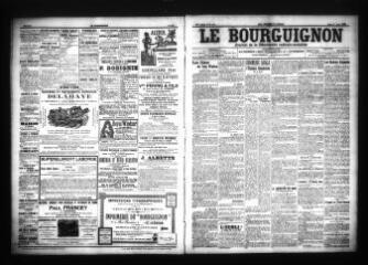 3 vues - Le Bourguignon : journal de la démocratie radicale-socialiste, n° 129, jeudi 1 juin 1905 (ouvre la visionneuse)