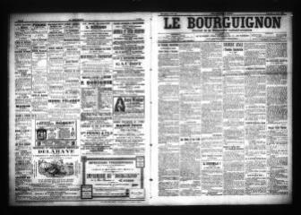 3 vues - Le Bourguignon : journal de la démocratie radicale-socialiste, n° 132, dimanche 4 juin 1905 (ouvre la visionneuse)