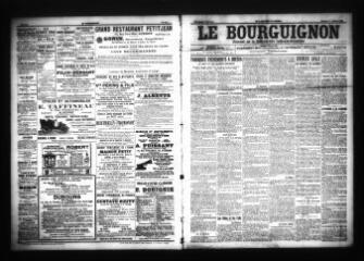 3 vues - Le Bourguignon : journal de la démocratie radicale-socialiste, n° 153, samedi 1 juillet 1905 (ouvre la visionneuse)
