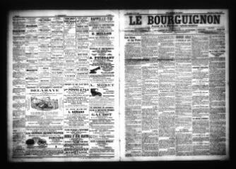 3 vues - Le Bourguignon : journal de la démocratie radicale-socialiste, n° 159, dimanche 9 juillet 1905 (ouvre la visionneuse)