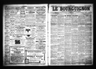 3 vues - Le Bourguignon : journal de la démocratie radicale-socialiste, n° 161, mercredi 12 juillet 1905 (ouvre la visionneuse)