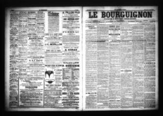 3 vues - Le Bourguignon : journal de la démocratie radicale-socialiste, n° 178, mercredi 2 août 1905 (ouvre la visionneuse)