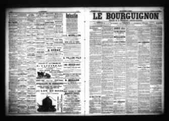 3 vues - Le Bourguignon : journal de la démocratie radicale-socialiste, n° 180, vendredi 4 août 1905 (ouvre la visionneuse)