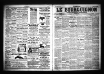 3 vues - Le Bourguignon : journal de la démocratie radicale-socialiste, n° 184, jeudi 10 août 1905 (ouvre la visionneuse)
