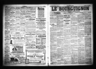 3 vues - Le Bourguignon : journal de la démocratie radicale-socialiste, n° 185, vendredi 11 août 1905 (ouvre la visionneuse)
