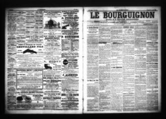 3 vues - Le Bourguignon : journal de la démocratie radicale-socialiste, n° 191, samedi 19 août 1905 (ouvre la visionneuse)