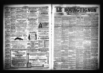3 vues - Le Bourguignon : journal de la démocratie radicale-socialiste, n° 195, jeudi 24 août 1905 (ouvre la visionneuse)