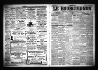 3 vues - Le Bourguignon : journal de la démocratie radicale-socialiste, n° 215, dimanche 17 septembre 1905 (ouvre la visionneuse)