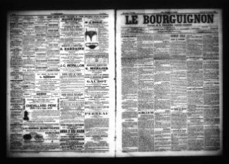 3 vues - Le Bourguignon : journal de la démocratie radicale-socialiste, n° 235, mercredi 11 octobre 1905 (ouvre la visionneuse)