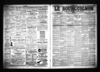 3 vues - Le Bourguignon : journal de la démocratie radicale-socialiste, n° 255, samedi 4 novembre 1905 (ouvre la visionneuse)