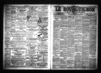 3 vues - Le Bourguignon : journal de la démocratie radicale-socialiste, n° 271, jeudi 23 novembre 1905 (ouvre la visionneuse)