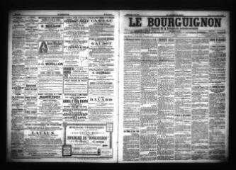 3 vues - Le Bourguignon : journal de la démocratie radicale-socialiste, n° 277, jeudi 30 novembre 1905 (ouvre la visionneuse)