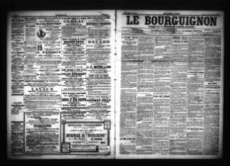 3 vues - Le Bourguignon : journal de la démocratie radicale-socialiste, n° 286, dimanche 10 décembre 1905 (ouvre la visionneuse)