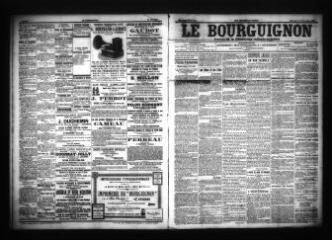 3 vues - Le Bourguignon : journal de la démocratie radicale-socialiste, n° 298, dimanche 24 décembre 1905 (ouvre la visionneuse)