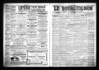 3 vues - Le Bourguignon : journal de la démocratie radicale-socialiste, n° 35, dimanche 11 février 1906 (ouvre la visionneuse)