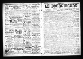 3 vues - Le Bourguignon : journal de la démocratie radicale-socialiste, n° 38, jeudi 15 février 1906 (ouvre la visionneuse)