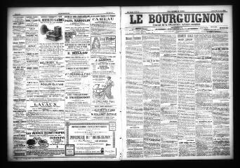3 vues - Le Bourguignon : journal de la démocratie radicale-socialiste, n° 44, jeudi 22 février 1906 (ouvre la visionneuse)