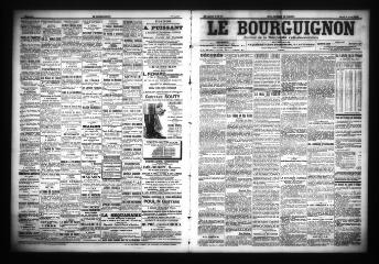 3 vues - Le Bourguignon : journal de la démocratie radicale-socialiste, n° 78, mardi 3 avril 1906 (ouvre la visionneuse)