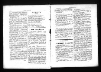 5 vues  - Le Bourguignon : journal de la démocratie radicale-socialiste, n° 134 (supplément), dimanche 10 juin 1906 (ouvre la visionneuse)