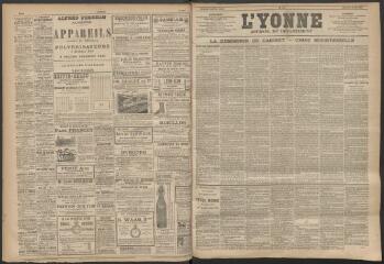 3 vues - L\'Yonne : journal du département, n° 59, mercredi 18 mai 1887 (ouvre la visionneuse)
