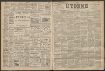 3 vues - L\'Yonne : journal du département, n° 74, jeudi 23 juin 1887 (ouvre la visionneuse)