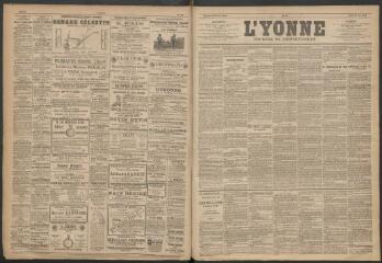 3 vues - L\'Yonne : journal du département, n° 64, mardi 29 mai 1888 (ouvre la visionneuse)