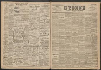 3 vues - L\'Yonne : journal du département, n° 69, samedi 9 juin 1888 (ouvre la visionneuse)