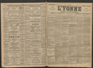 3 vues - L\'Yonne : journal du département, n° 207, mercredi 10 septembre 1890 (ouvre la visionneuse)