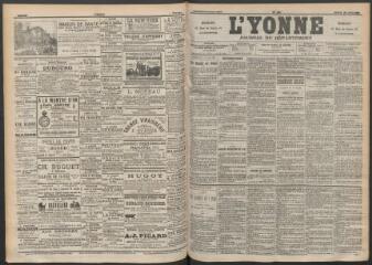 3 vues - L\'Yonne : journal du département, n° 169, samedi 23 juillet 1892 (ouvre la visionneuse)