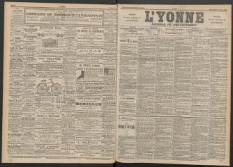 3 vues - L\'Yonne : journal du département, n° 27, mercredi 1 février 1893 (ouvre la visionneuse)
