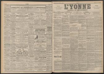 3 vues - L\'Yonne : journal du département, n° 30, samedi 4 février 1893 (ouvre la visionneuse)