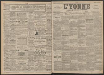 3 vues - L\'Yonne : journal du département, n° 32, mardi 7 février 1893 (ouvre la visionneuse)