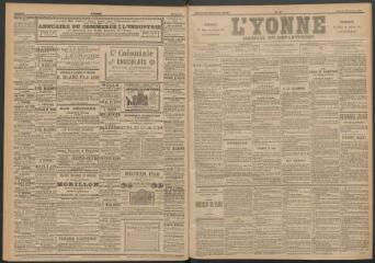 3 vues - L\'Yonne : journal du département, n° 47, samedi 25 février 1893 (ouvre la visionneuse)